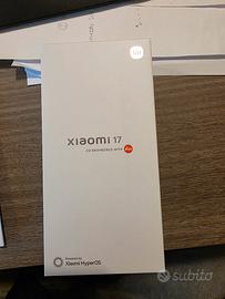 Xiaomi 17 nero 12/256 sigillato