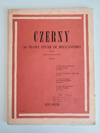 Czerny - 30 nuovi studi di meccanismo