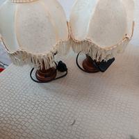    due lumetti per comodini 