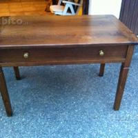 Tavolo arte povera in castagno inizio 900