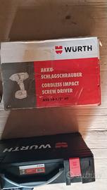 avvitatore a impulsi+2batterie 5 Ah+chiavi bussola