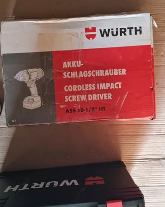 avvitatore a impulsi+2batterie 5 Ah+chiavi bussola