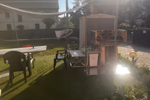 Bilocale con posto auto e giardino