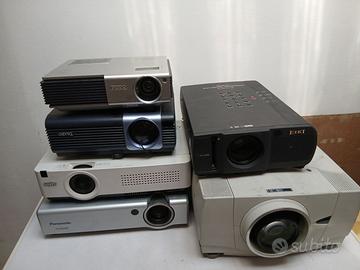 5 videoproiettori in blocco ( vedi lista)