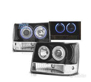 FARI JEEP GRAND CHEROKEE 93-98 OCCHI ANGELI NERO