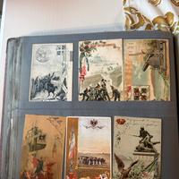 Cartoline con francobolli fine 800 primi 900