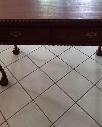 SCRIVANIA  IN LEGNO MASSELLO