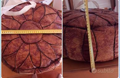 pouf stile marocchino