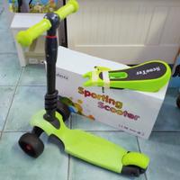 Monopattino 3 ruote Yoleo con seduta