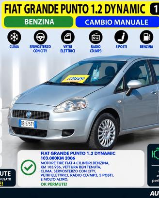 Fiat Grande Punto 5 Porte GRANDE PUNTO 1.2 5P DYNA