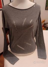 Gas - Maglia Donna in Filato Lurex - Medium 
