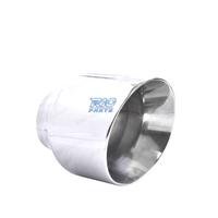 TERMINALE SCARICO UNIVERSALE CROMATO A COLLETTORE 