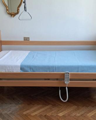 Letto elettrico degenza + materasso antidecubito