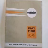 FIAT 1100/103 D H Empleo y Cuidado  1961 originale