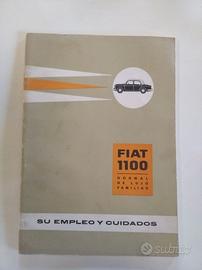 FIAT 1100/103 D H Empleo y Cuidado  1961 originale