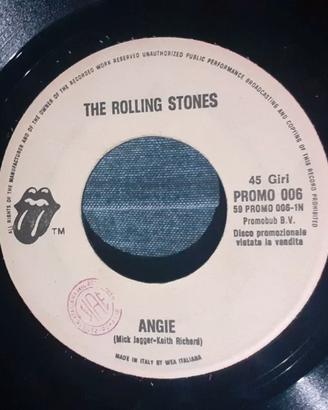 Disco vinile 45 giri promo 1959 the Rolling Stones