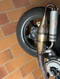 Marmitta leovince tt minarelli orizzontale