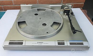 Pioneer PL 210 giradischi piatto vintage 1980