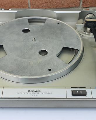 Pioneer PL 210 giradischi piatto vintage 1980