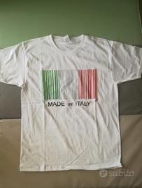 T shirt fruit BANDIERA ITALIA CODICE A BARRA