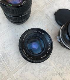 Obiettivo 1.2 35 per macchina fotografica