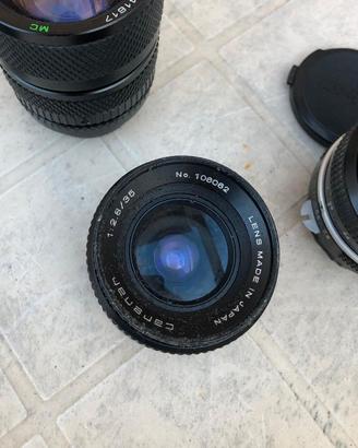 Obiettivo 1.2 35 per macchina fotografica