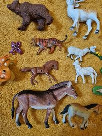 figurini di animali vintage 