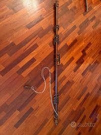 Bastoni tenda scorrevole in legno