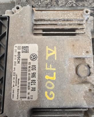 centralina golf 5 2.0 140cv motore bmm