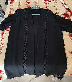 Spolverino Nero Donna Taglia 52