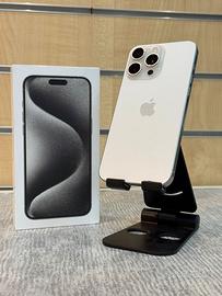 IPHONE 15 PRO MAX 256GB WHITE - GARANZIA 12 MESI