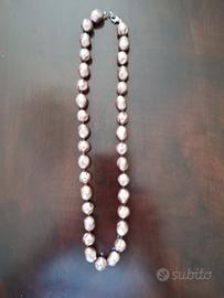 Raffinata collana di perle barocche 