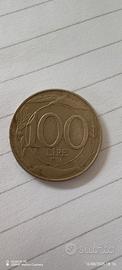 Moneta da 100 Lire del 1996