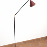 Lampada da pavimento - piantana vintage anni '50