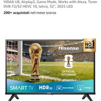 Smart TV Hisense 32 " nuova