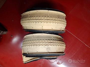 Coppia copertoni bici epoca a tallone 28x1 1/2