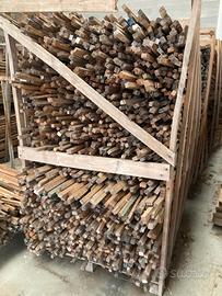 LEGNA DA ARDERE  -PEDANA LISTELLI FAGGIO E ABETE