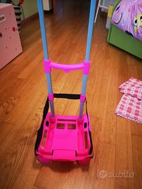 carrello trolley  zaino scuola