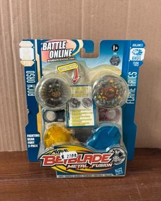 Beyblade Metal Fusion Two Pack nuovo