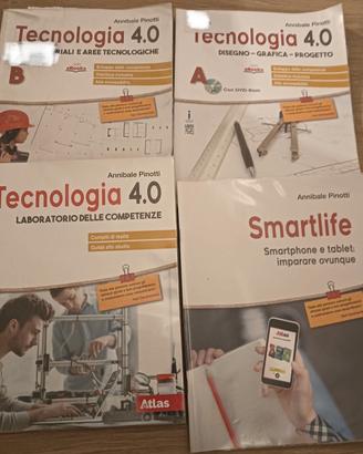 Libri scuola media Tecnologia 4.0 Annibale Pinotti