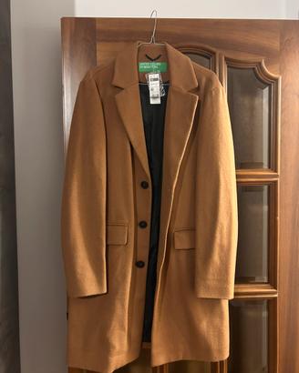 Giacca Benetton camel