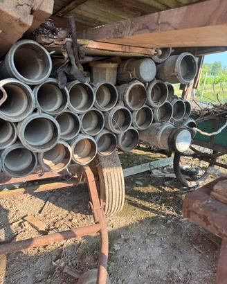 Linea 200 mt impianto per irrigazione in ferro