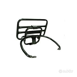 PORTAPACCHI POSTERIORE NERO OPACO VESPA 125 250 30