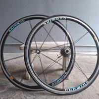 Coppia ruote bicicletta da corsa Shimano