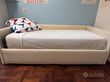 letto singolo contenitore