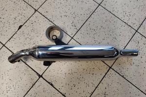 Scarico terminale sinistro Triumph Bonneville