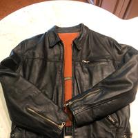 Giacca pelle vintage