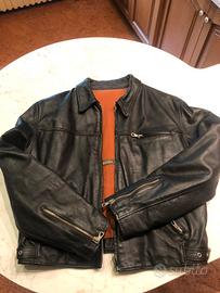 Giacca pelle vintage