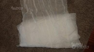 Tulle bianco rotolo da 144 cm x 620 cm