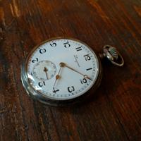 LONGINES ARGENTO Orologio Tasca Cipolla ORIGINALE